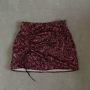White Fox Floral Women's Skirt